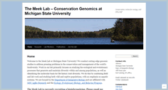 Desktop Screenshot of meeklab.com